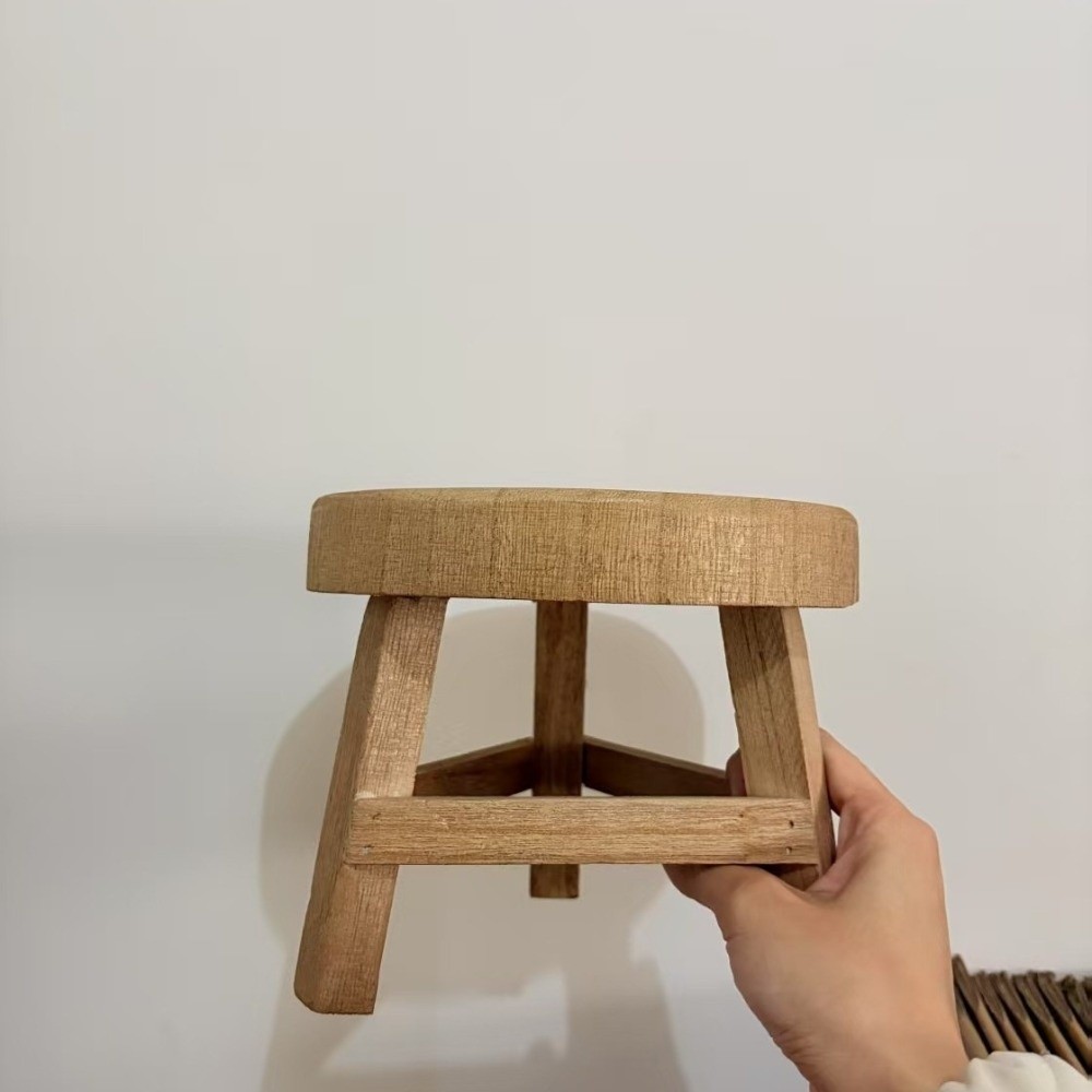 Bonsai Garden Display Stands - Nowy drewniany stojak na bonsai, okrągły
