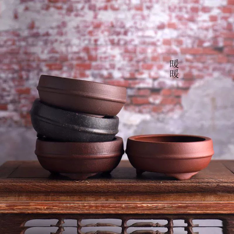 Bonsai Garden Nursery - Ceramiczny okrągły garnek do bonsai w