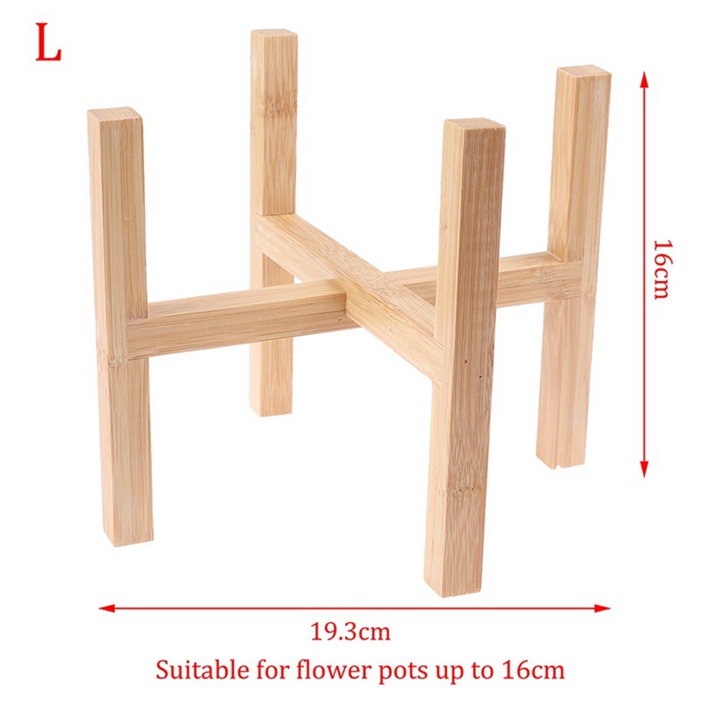 Bonsai Garden Display Stands - Wytrzymałe drewniane półki na kwiaty do