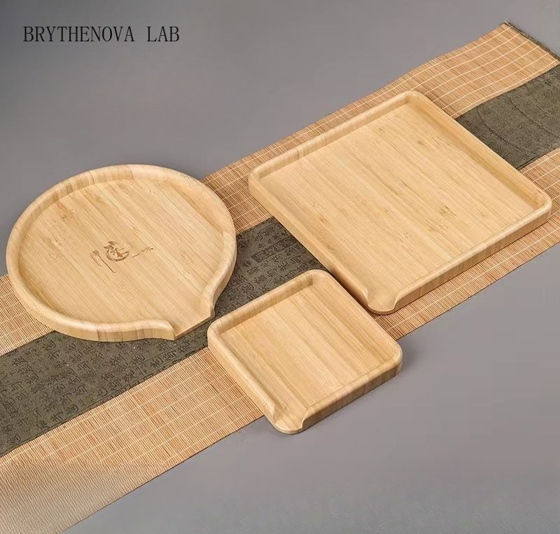 Bonsai Garden Knife - Chińska bambusowa taca na jedzenie, pudełko
