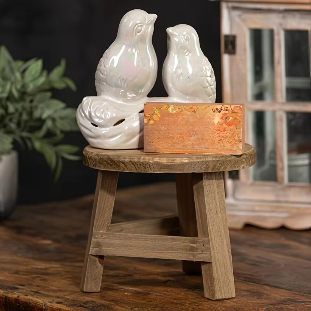 Mini Drewniany Stołek Stojak n – Bonsai Garden Display Stands recenzja i cena