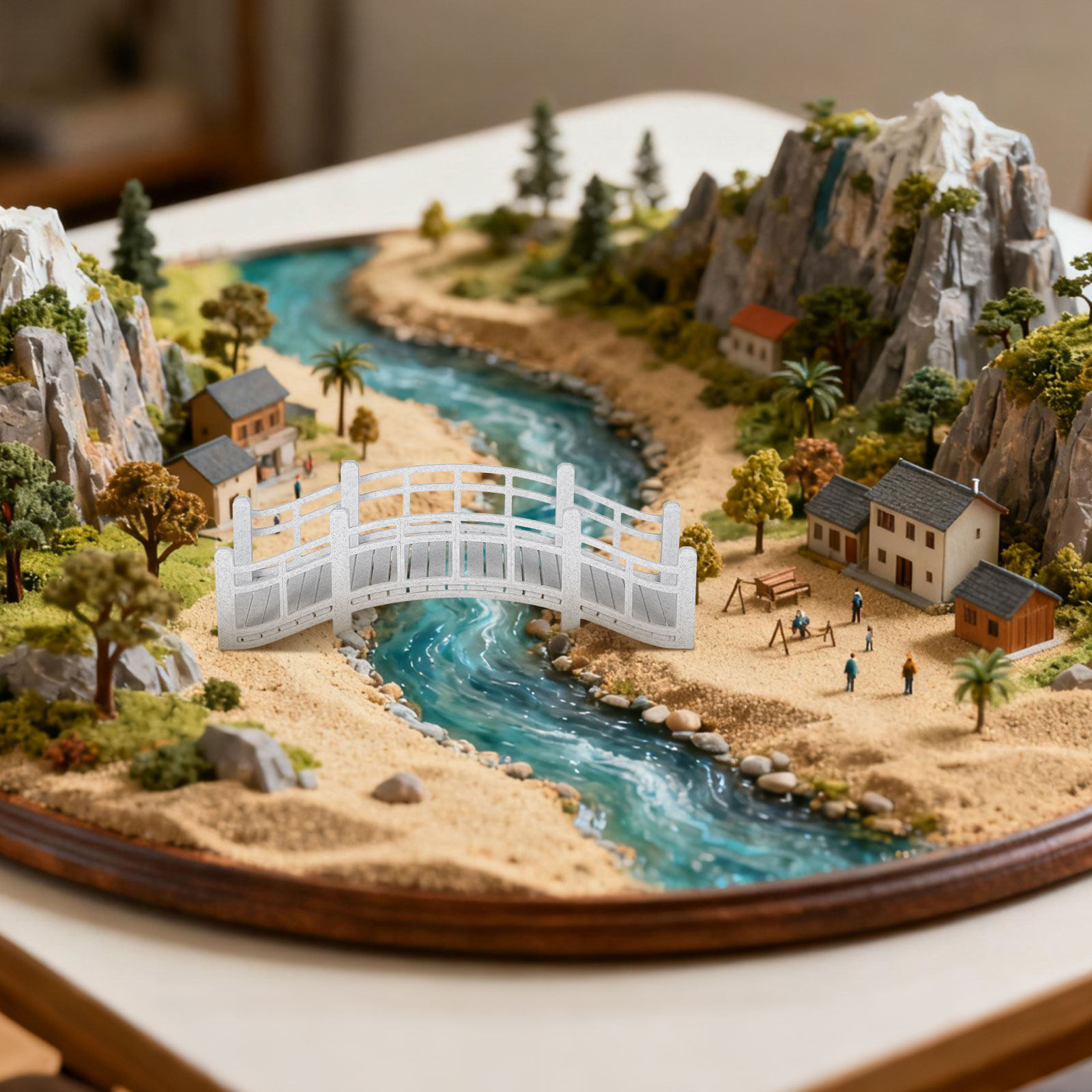 Elegancki miniaturowy mostek d – Bonsai Garden Set Up recenzja i cena