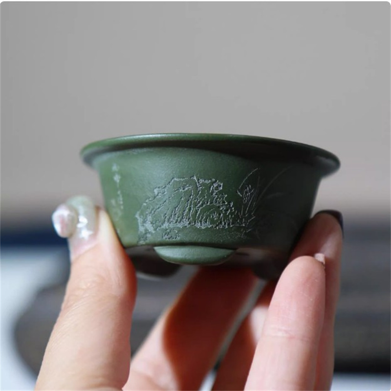 Ceramiczny rzeźbiony mini doni – Bonsai Garden Nursery recenzja i cena