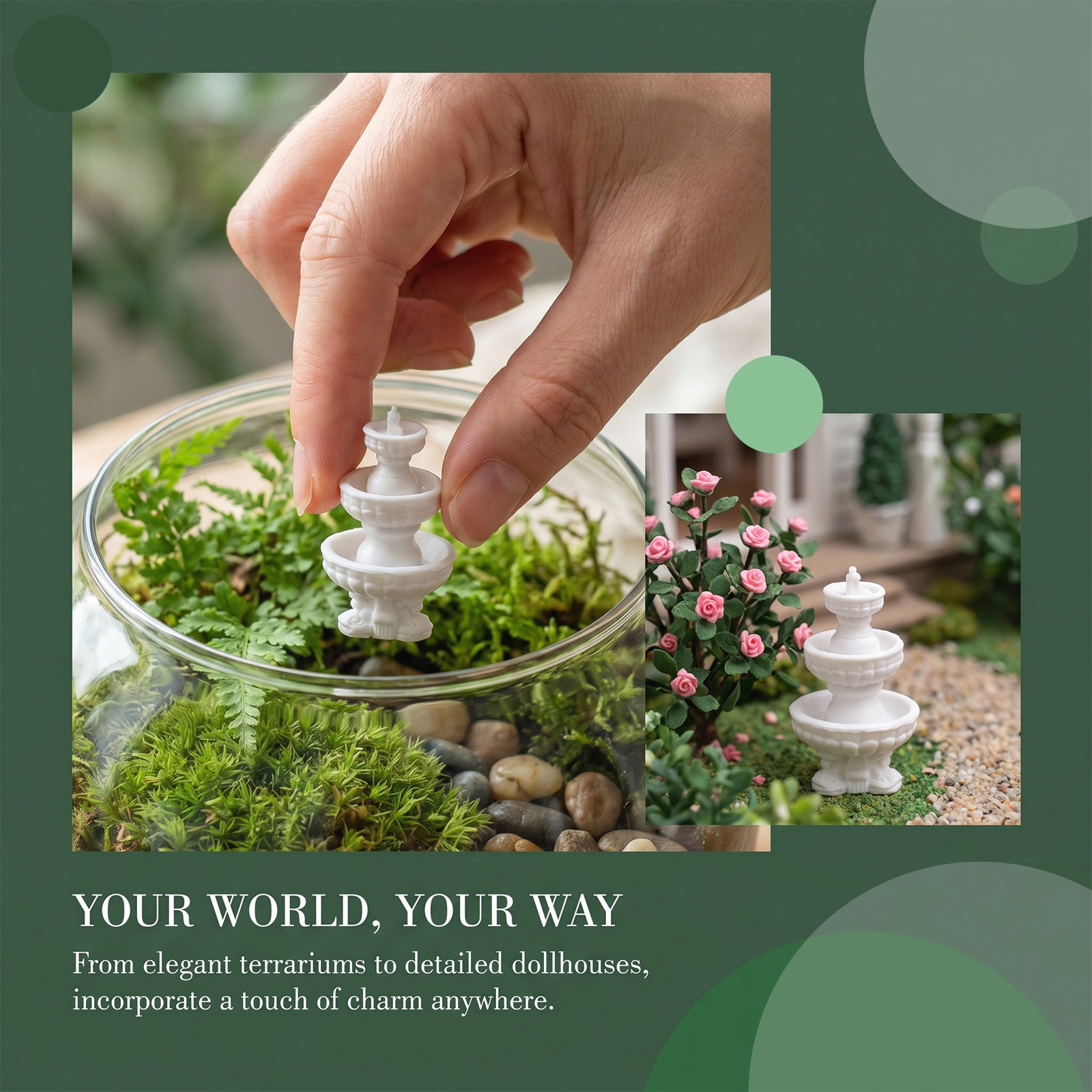 Fontanna krajobrazowa, plastik – Bonsai Garden Fountain recenzja i cena