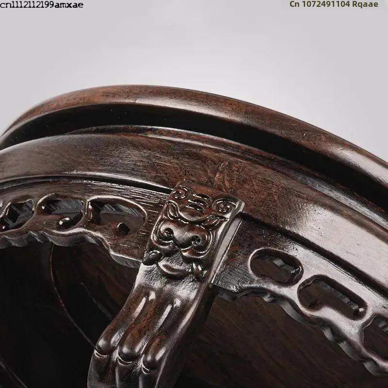 Okrągły stolik z drewna hebano – Bonsai Garden Display Stands recenzja i cena
